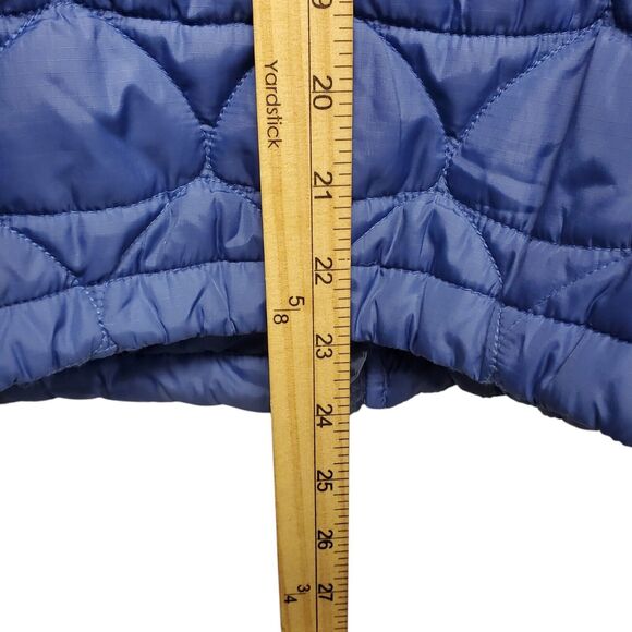 Vintage NIKE Jacket ACG Womens Medium Blue Puffer Full Zip Removable Sleeves 90s - Picture 12 of 14